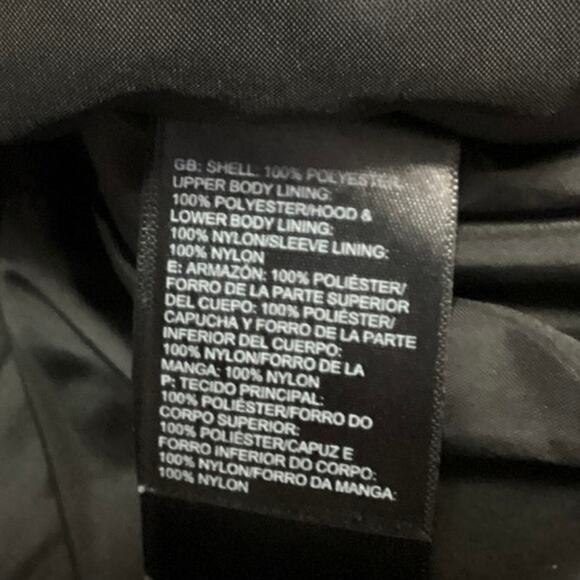 The North Face Dryvent Womens Black Zip Up Hoodie Windbreaker Rain Coat Jacket S - Picture 7 of 8